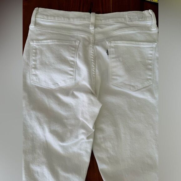 Levi’s white tab 311 Shaping Skinny WHITE EUC SZ 29 - Picture 3 of 8